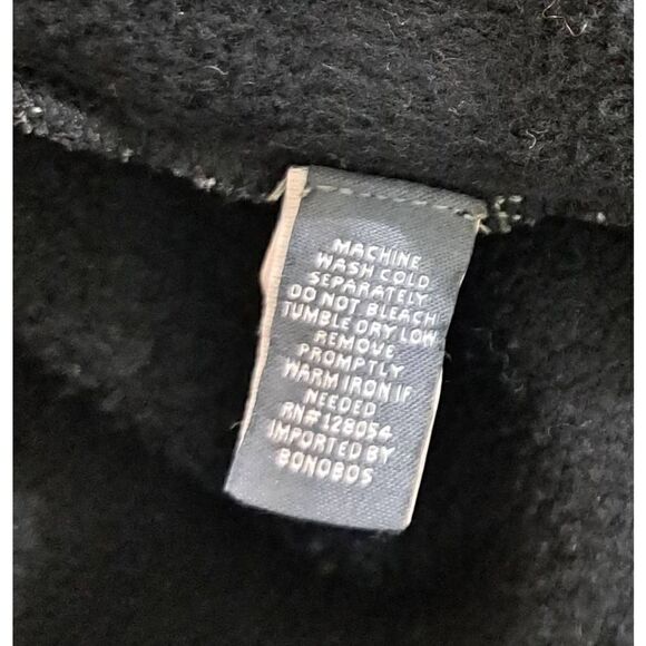 Bonobos mens large full zip fleece lined sweater dark heathered gray - Picture 7 of 7